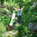 Garten Gartentechnik Gartengeraete helfen bei den Herbst Arbeiten