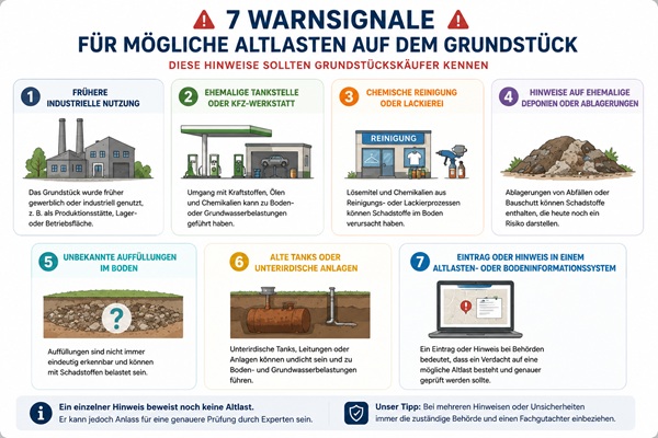 7 Warnsignale bei möglichen Altlasten im Baugrundstück