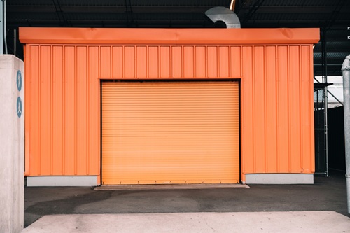 Fertiggarage, abholbereit