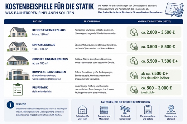 Kostenrichtwerte Statik
