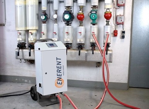 Mobile Heizsysteme lassen sich einfach an bestehende Anlagen anschließen.