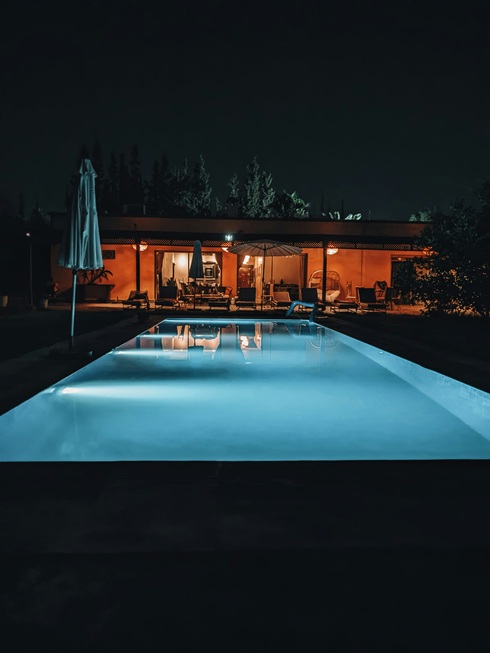 So schön kann die Poolbeleuchtung sein