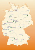 BSW Deutschlandkarte