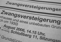 Zwangsversteigerung - zum vergrössern klicken