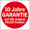 Velux 10jahre Garantie