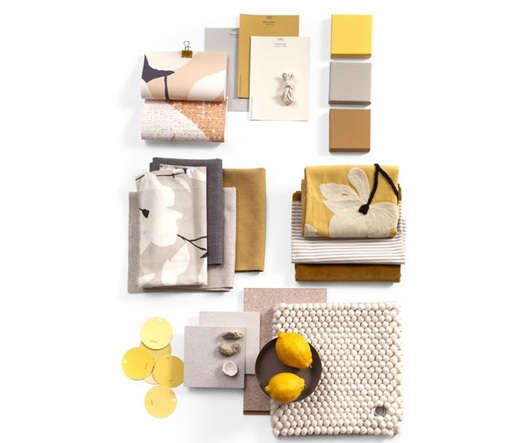 Das Moodboard gibt vorab als Planungshilfe die Richtung vor, um das Schlafzimmer neu zu gestalten.  